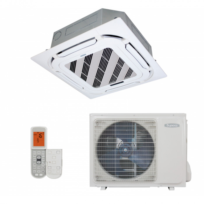 Инверторный кассетный кондиционер Бирюса BLCA-H60/5DR3