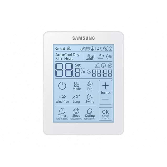 Кассетный кондиционер Samsung AC035BN1DEH/AF/AC035MXADKH/EU